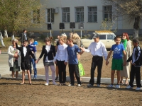 Открытие детской площадки в Советском районе. 7 сентября 2012 года