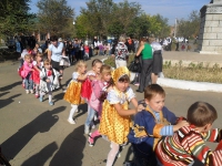 Открытие детской площадки в Советском районе. 7 сентября 2012 года