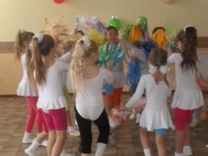 Младшая группа танцевального коллектива «Серпантин»